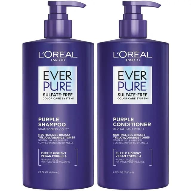 EverPure Sulfate‑Free Purple Shampoo