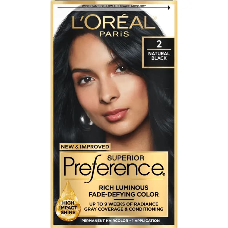 Superior Preference Fade‑Defying Shine Permanent Hair Color