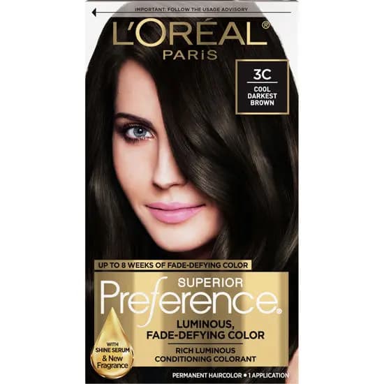 Superior Preference Fade‑Defying Shine Permanent Hair Color